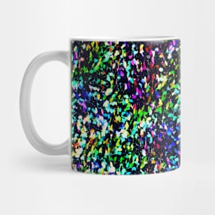 Vividly coloured stained glass windows fractal Mug